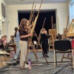 Klasa V a na warsztatach artystycznych