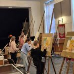 Klasa V a na warsztatach artystycznych