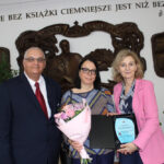 Podziękowanie ustępującej Przewodniczącej Rady Rodziców - p. Annie Mazurek za wieloletnie zaangażowanie w życie szkoły.